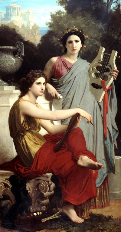 Art and Literature by William Adolphe Bouguereau